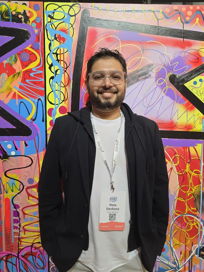 Pete Devkota, founder of Email Optimize